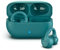 JLab Flex Open Ear Earbuds - Wireless Open Sport Headphones, Cuff Design Clip on Earphones, 21H Playtime, IP55 Sweat-Resistant Open-Ear Buds with Bluetooth Multipoint, MEMS Microphone, Teal