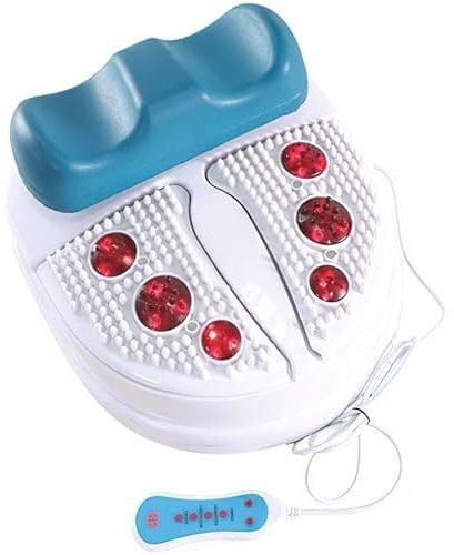 JFBLSD Fitness Blood Chi Machine - Swing Foot Massager with Wire Control, Passive Aerobic Exerciser for Vitality Swing Shaking, Comfortable Padded Ankle Cradle Foot Massager