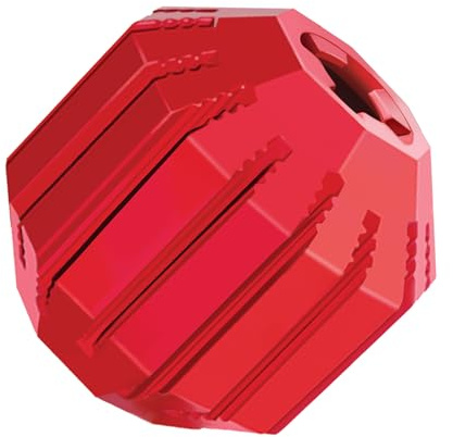 KONG Stuff-A-Ball - Durable Chew Rubber Toy for Dogs - For Dental Health & Teeth Cleaning - Stuffable Toy for Treats & Snacks - For Small Dogs