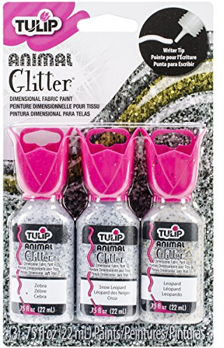 Tulip 32441 3D Animal Glitter (Pack of 3)