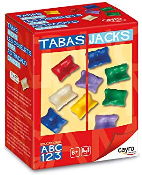Cayro-854 Juego de Las Tabas +6 años, Multicolor (854)
