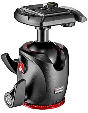 Manfrotto XPRO Ball Head with 200PL Quick Release Plate, High Precision, Compatible with Photography Equipment, for Camera Tripod, for Content Creation