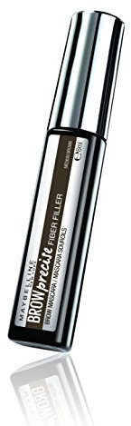 Maybelline New York Brow Fibber Sopracciglia, mascara 05 medio, lotto di 2