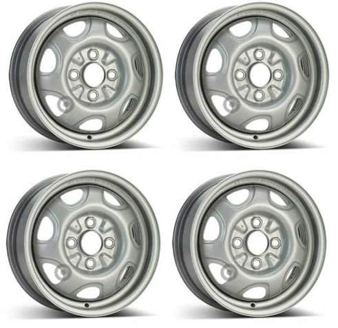 4x Alcar Cerchi in acciaio 4-4030 5.0Jx13 ET46 4x100 compatibile con Mitsubishi Colt Lancer