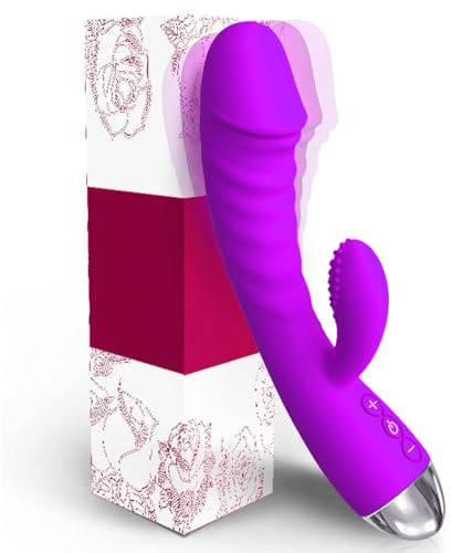 Vibradorador Mujer Juguetes Eróticos para Pareja Sexuales Silencioso Dildo Realista Vibrador con 10 Modos Vibradores Consoladores.. para Mujer con Vibración Vibradorador Clítoris Potente, A26022801