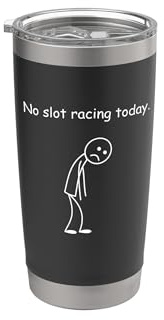 Slot Car Racing Today Vaso térmico de acero inoxidable de doble pared
