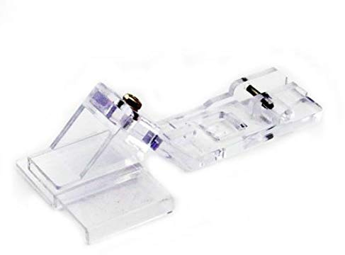 Sew-link #4127165-45 Clear Flat Edge Lace Foot for Huskylock 936, Pfaff Coverlock