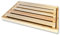 Tabla para cortar pan con recogemigas de pan, tabla de madera para cortar pan con rejilla extraíble para recoger migas de pan, fabricada en madera 32x22x2cm, tablas panera recoge migas para cocina