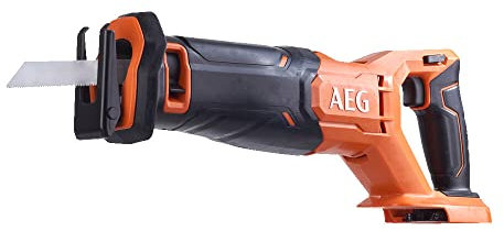 AEG - Scie Sabre 18V PRO18V (Sans Batterie) - Moteur Quadripolaire - Course de Lame 28 mm - 3000 cps/min - Changement de Lame Fixtec Facile - BUS 18C2