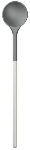 Rosti Optima Kochlöffel Kunststoff, Rührlöffel, Hitzebeständig bis zu 220°C, Spülmaschinenfest, aus Nylon, Länge 30 cm, Durchmesser Kopf 5,5 cm, Weiß