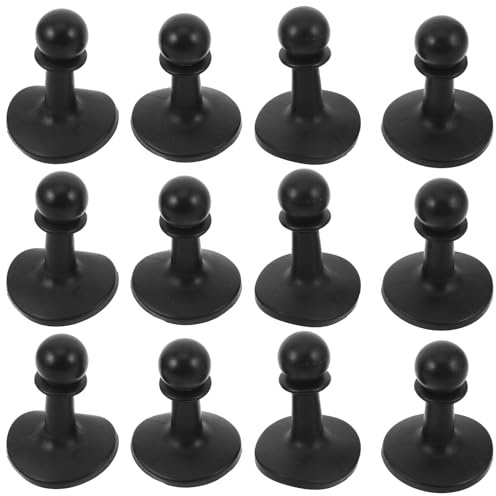 ibasenice 12 Piezas Kit de de Tienda de Campaña para Exteriores Varillas Ligeras y Portátiles con Sistema de Liberación Rápida Soporte Resistente para Acampada y Senderismo con Tapas