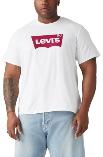 Levi's Graphic Set-in Neck, T-Shirt Uomo, Neutri (Graphic White Gr), XXL
