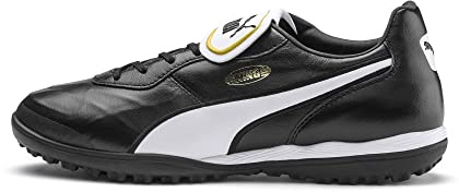 PUMA Unisex King Top Tt Football boots, Puma Black Puma White, 11 UK