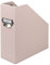 Rössler SOHO Stehsammler A4 | Stehsammler Pappe aus stabilem Karton | Büro Organizer | Schreibtisch Organizer | Zeitschriftenhalter | 315 x 260 x 115 mm | 1 Stück | Farbe: Rosa | Powder