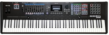 Kurzweil K2700 Synthesizer Workstation, V.A.S.T Synthese, 256 Stimmen, 88 Tasten mit Hammermechanik und Aftertouch