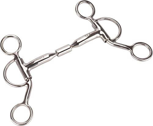 Equinate Westerngebiss Billy Allen Bit mit Shanks Edelstahl 13,5cm