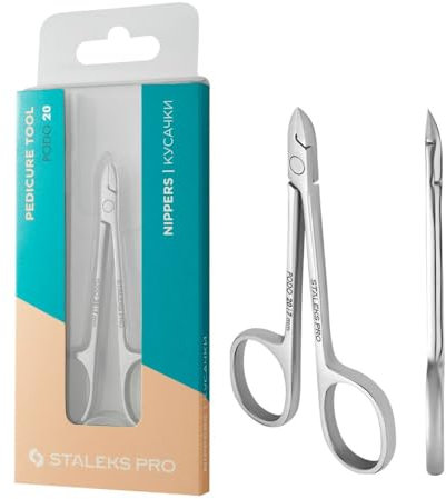 STALEKS PRO Pinze a forbice per unghie dei piedi. Gomitolo 20-7 mm
