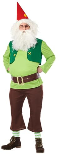 Boland 84032 Adult Gnome Perky Costume, Multicoloured, S