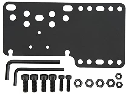 Segrehy Placa de arbuste de Mano USB Soporte de Montaje de Acero Inoxidable de Servicio Pesado con Sensor de 14 bits Hall para G27 G25 G29 T500 T300 FanateCosw LFS Dirt Rally Racing Games