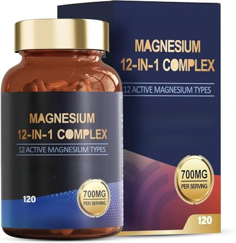 Magnesiumkomplex – muskel, hjärta, nerver och sömnstöd, hög absorption
