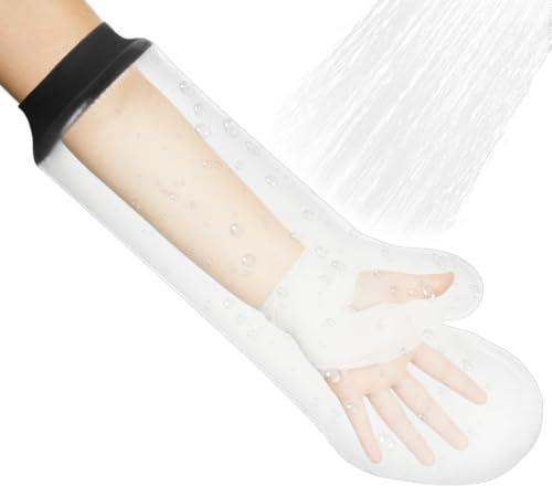 AYBUY Protège Plâtre Bras Enfant Imperméable,Réutilisable, Confortable,M | pour Douche et Piscine, réutilisable et durable, Doux et Confortable,Maintenir le Bandage au Sec, pour main,poignet, coude