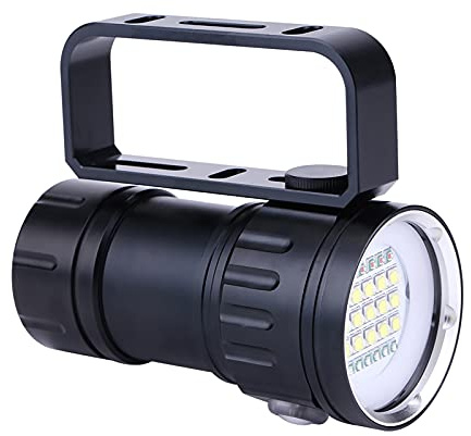 Srliya Dive Knife 20×15×8 Ipx8 18000lm 500m Flashlight Waterproof Light Underwater Outdoor Camp