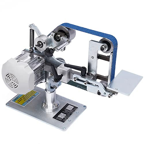 Motor Bandschleifer,CE-Sander Machine,Dual Purpose Desktop Belt,Band-Tellerschleifer, Sander Grinder, Brushless Dc Motor, Multifunktional Holzbearbeitung,stufenlose Geschwindig keitsregelung, 220V AC