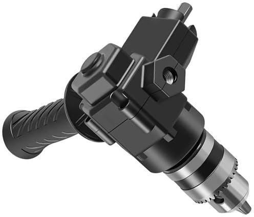 Trapano Elettrico Ad Angolo - Trapano A Batteria Ad Angolo Retto Per Angoli Stretti, Trapano Compatto E Potente | Trapano Angolare A Velocità Regolabile Per Progetti Fai Da Te Domestici, Trapano Elett