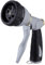 7 Adjustable Hose Pipe Spray Gun, Pure Copper Joints, Heavy Duty Metal Garden Hose Nozzle, Garden Hose Spray Gun for Plant Watering, Pet Bathing, Vehicle Cleaning.