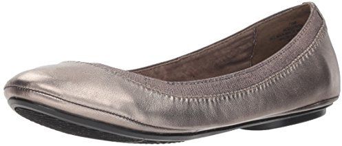 Bandolino Women's Edition Ballet Flat, Pewter, 5 UK