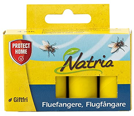 Protect Home Natria flugfälla - Effektiv fälla för flugor, 4 enheter