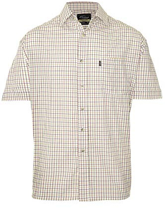 WALKER AND HAWKES - Men's Easy Care Short Sleeve Country Shirt