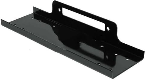 Cabrestante Hand Soporte de cabrestante de 58 cm, placa de montaje, bandeja de soporte fijo, canal de instalación, barra delantera y trasera de acero integrada Polipasto manual