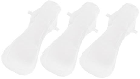 IMIKEYA Compresas Sanitarias de Algodón Lavables Reutilizables para Menstruación Femenina, Cómodas y Fáciles de Llevar, Paquete de 3 Unidades para Incontinencia Urinaria y Postparto