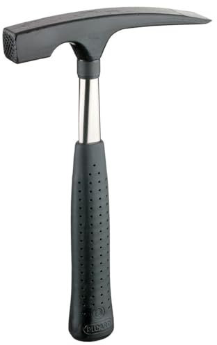 Picard 0027500 Marteau de maçon modèle rhénan 600 g, Noir/Argent