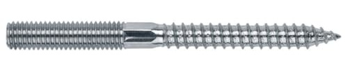 Index ESDR08050 – tirafondo stockskruvar M8 x 50, 100 stycken