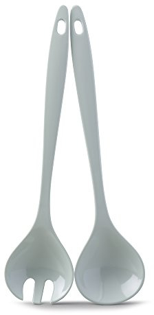 Zeal G205G Salad Servers, Sage Green, 28cm