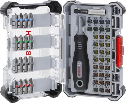 Bosch 50x Set de puntas de atornillar Extra Hard, 50 unidades (200 x 113 mm,)