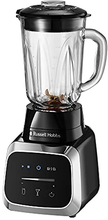Russell Hobbs Standmixer Profi [intelligente & automatische adaptive Mix-Technologie für optimale Ergebnisse] Sensigence Glas- Mixer (erkennt autom. den Widerstand der Zutaten) Smoothie Maker 28241-56