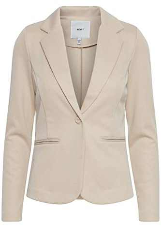 ICHI Dam Ihkate Pique Bl Casual Business-blazer, 151308/Doeskin, M