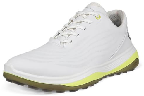 Ecco Uomo Golf LT1 Pelle White Formatori 42 EU