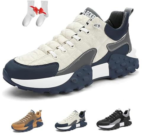 Zapatillas ortopédicas cómodas for Hombres 2024, Zapatos ortopédicos for Hombres, Zapatos Deportivos Suaves, Transpirables, Antideslizantes e Impermeables, Zapatos Casuales con Plataforma for Caminar