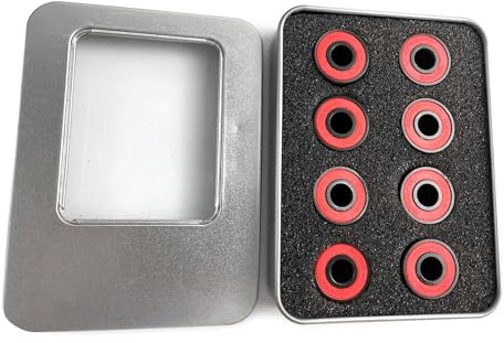 CANNXI 8Pcs Skateboards Cuscinetto Ad Alta Velocità Leghe Ibridi Ceramica Cuscinetti Inline Skate Attrezzature Industriali