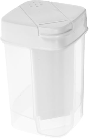 iplusmile Caja De Condimentos Botella De Condimentos Recipiente Transparente Para Pimienta y Azúcar Tapa Para Especias Sal Pimienta Queso y Azúcar