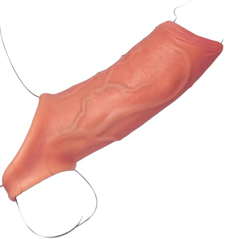 Guaina Fallica Anello per Pene da Uomo, Estensore Prolunga Allungamento del Pene Maschile Fallo Indossabile, Guaina Pene per Uomo, Sexytoysys Coppia Sex Toys Sessuali per Donna Uomini Sex Toy