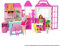 Barbie HBB91 - Cook'n Grill Restaurant Spielset, mit Köchin Puppe, Freundin und kleinem Mädchen, aufklappbar, Spielzeug ab 3 Jahren