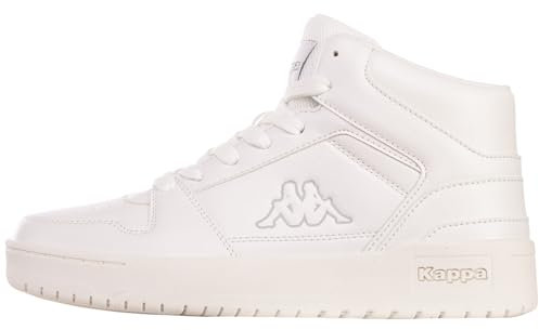 Kappa CODA MID OC Unisex Sneaker, Weiß, 45 EU