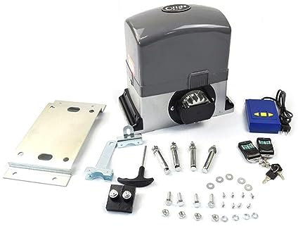 Opérateurs de portails électriques Porte coulissante électrique robuste Ouvre-porte robuste Porte coulissante automatique en métal pour maisons privées, collectivités commerciales