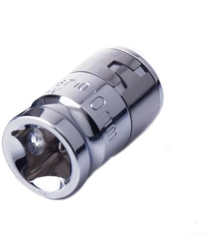 Juego de adaptadores de llave de carraca de 3/8 pulgadas a 10 mm y 8 mm para llaves de vaso (3/8 x 10 mm)