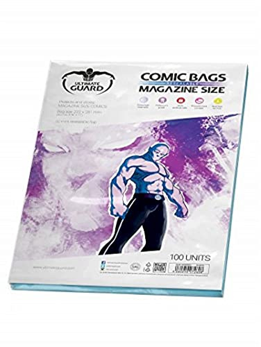 Ultimate Guard Comic Bags wiederverschließbar Magazine Size (100)